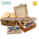 Excellent high quality handmade wooden sewing kit