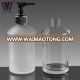 High quality 200ml kitchen bathroom accessories bottle custom wholesale liquid soap dispenser